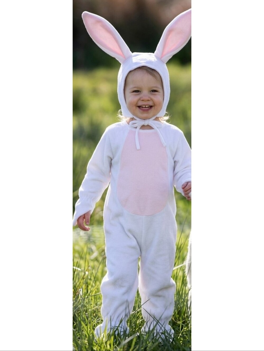 Made in the USA White Bunny Costume For 2-4 years